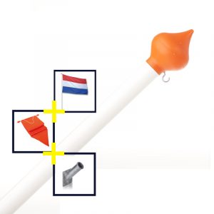 Luxe Nederlandse vlaggenset